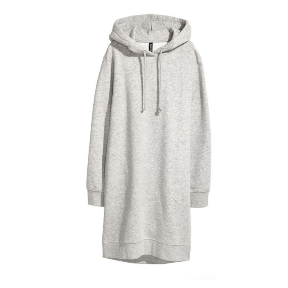Hooded Sweatshirt Dress